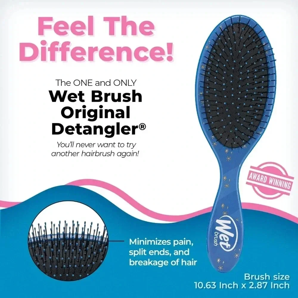 ⚡Wet Brush Original Detangler Brush Cinderella, Disney Princess limited